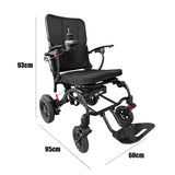 Eeeza Foldable Carbon Fiber Electric Wheelchair With Brushless Motor
