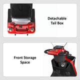Eeeza BSH2D Adjustable Electric Mobility Scooter, 500W 48V 20Ah