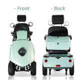 Eeeza JXY5D Adjustable Electric Mobility Scooter, 500W 48V 20Ah