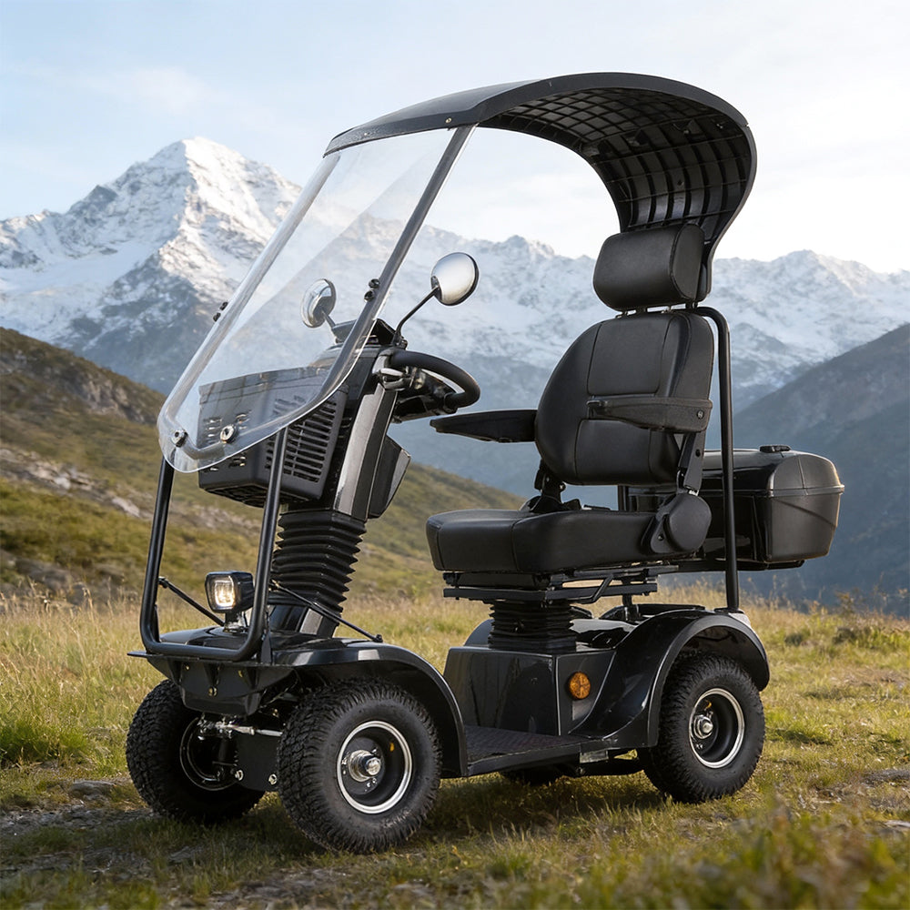 Jemeela Deluxe Mobility Scooter for Senior, 500W 48V Comfort Cruiser