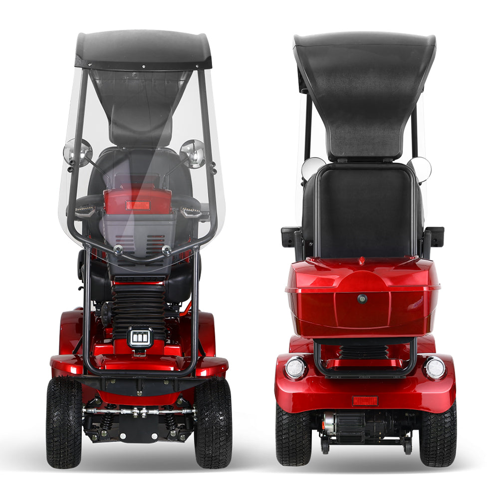 Jemeela Deluxe Mobility Scooter for Senior, 500W 48V Comfort Cruiser