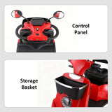Eeeza XJK1D Adjustable Electric Mobility Scooter, 500W 48V 20Ah