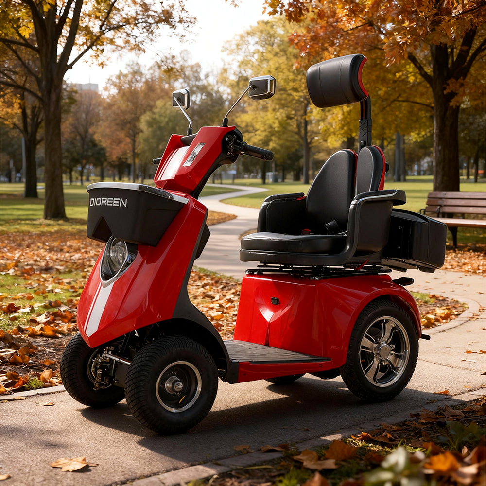 Eeeza JXY4D Adjustable Electric Mobility Scooter,  800W 60V 20Ah