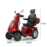 Eeeza JXY5D Adjustable Electric Mobility Scooter, 500W 48V 20Ah