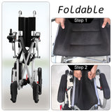 Eeeza 250W Foldable Electric Wheelchair 24V Battery