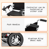 Eeeza 250W Foldable Electric Wheelchair 24V Battery