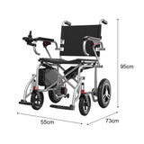 Eeeza 250W Foldable Electric Wheelchair 24V Battery