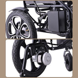 Eeeza 250W Foldable Electric Wheelchair – Lightweight