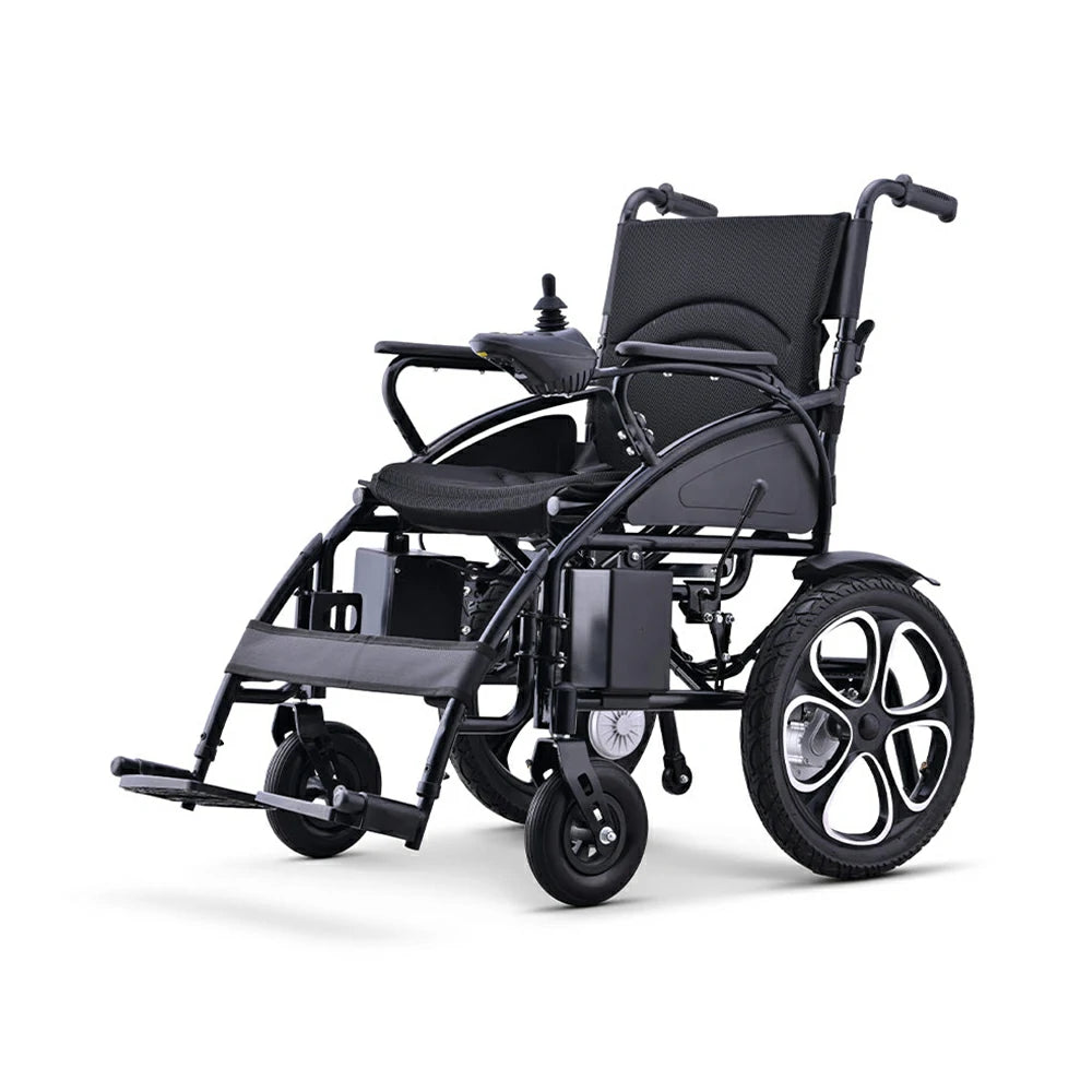 Jemeela 9000 Foldable and Portable Electric Wheelchair, 1-6km/h, 24V12A