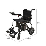 Eeeza Foldable Electric Wheelchair – Dual Motor Mobility with 10–15km Range, Compact & Travel-Ready