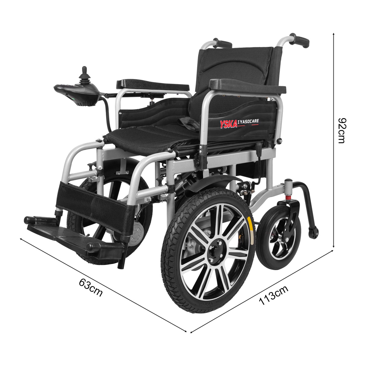 Eeeza N1010 All-Terrain Front-Wheel Drive Power Wheelchair