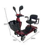 Eeeza Foldable Electric Mobility Scooter – 250W Power with 24V 20Ah Battery