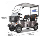 Eeeza 650W 60V 20Ah Electric Mobility Scooter with Long-Range & Remote Unlock