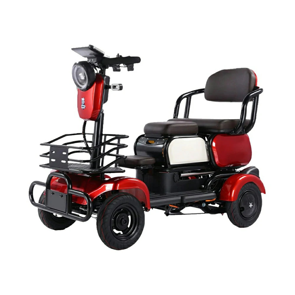 Jemeela M4 4-Wheel Electric Mobility Scooter for Senior, 600W 60V 20Ah