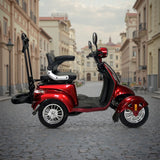 Eeeza Electric Mobility Scooter – 500W 60V20Ah with Golf Rack & USB Charging, Tailored for Active Riders