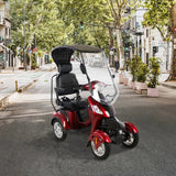 Eeeza Shield Mobility Scooter – 500W 60V20Ah with Canopy & Windshield
