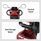 Eeeza JXY5D Adjustable Electric Mobility Scooter, 500W 48V 20Ah