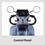 Eeeza BSHC Adjustable Electric Mobility Scooter, 500W 48V 20Ah