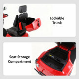 Eeeza XJK1D Adjustable Electric Mobility Scooter, 500W 48V 20Ah