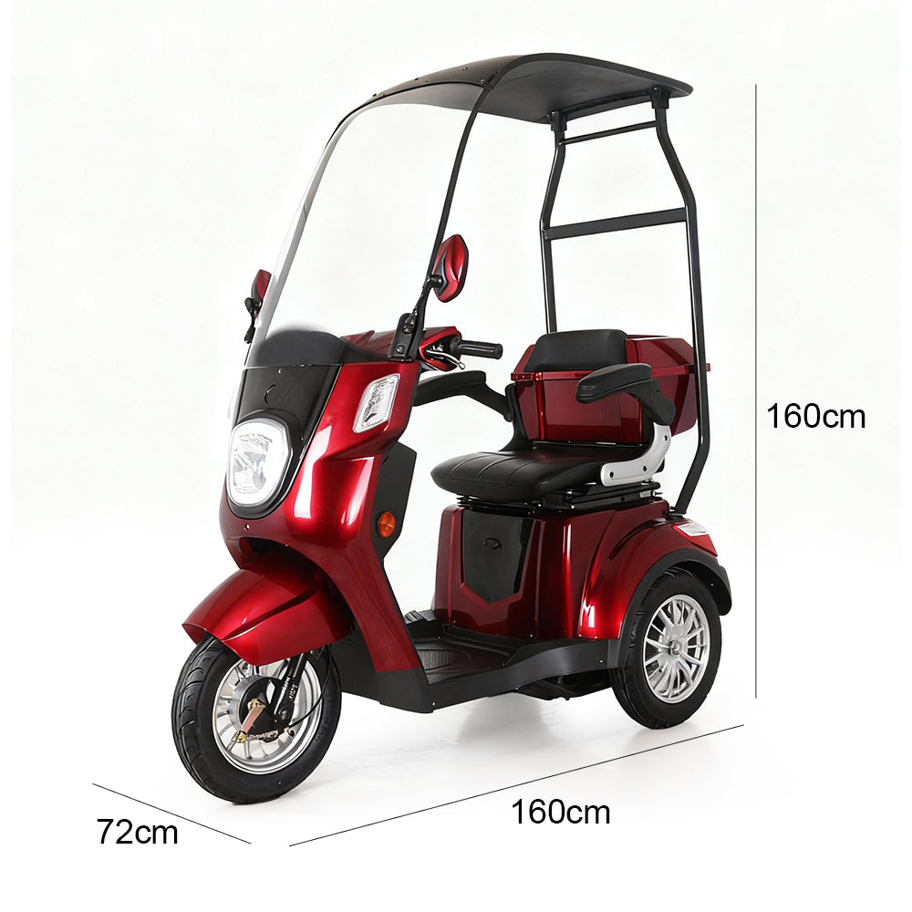 Eeeza XH3L Adjustable Electric Mobility Scooter,  500W 60V 20Ah