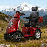 Eeeza JXY5D Adjustable Electric Mobility Scooter, 500W 48V 20Ah
