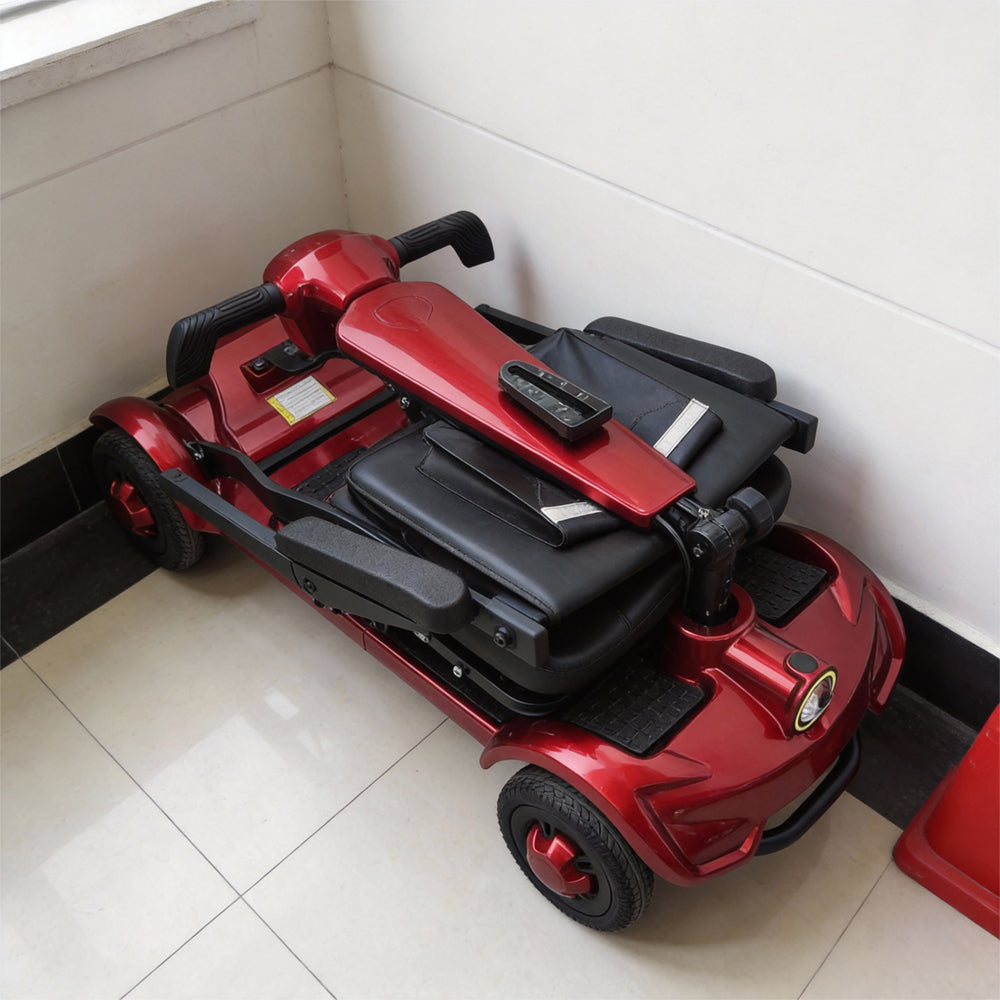 Jemeela Adults Electric Scooter, Collapsible Mobility Scooter 24V 20Ah