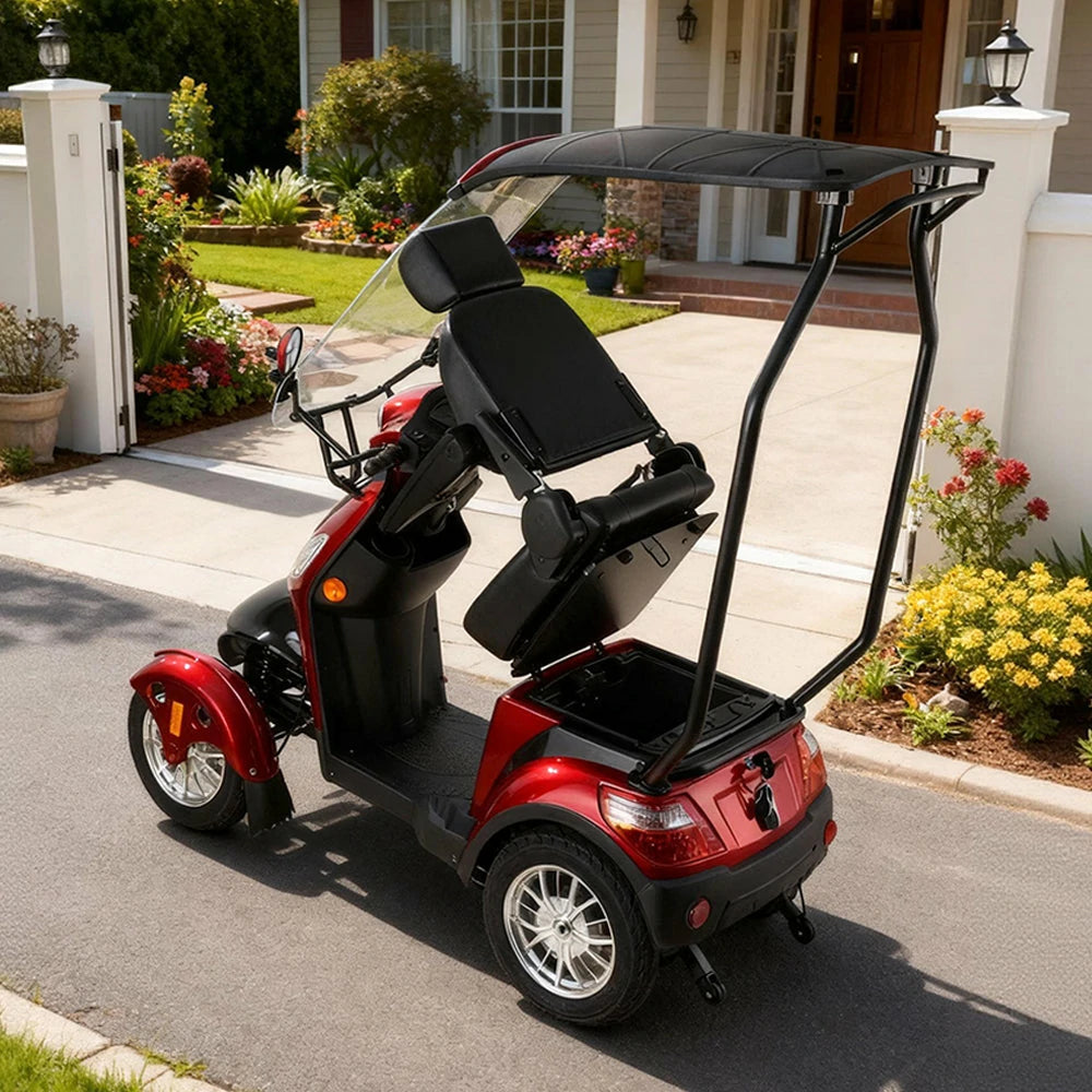 Jemeela B03/B03 4-Wheel Electric Mobility Scooter,500W, 150kg Max Load