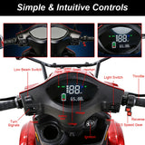 Jemeela B03/B03 4-Wheel Electric Mobility Scooter,500W, 150kg Max Load