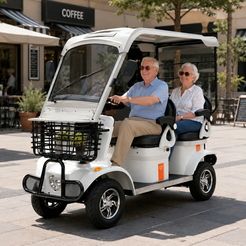 Jemeela E60 Electric Mobility Scooter with Long-Range, 1000W 60V 20Ah