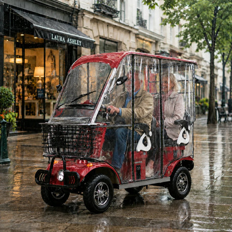 Jemeela E60 Electric Mobility Scooter with Long-Range, 1000W 60V 20Ah