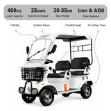 Jemeela E60 Electric Mobility Scooter with Long-Range, 1000W 60V 20Ah