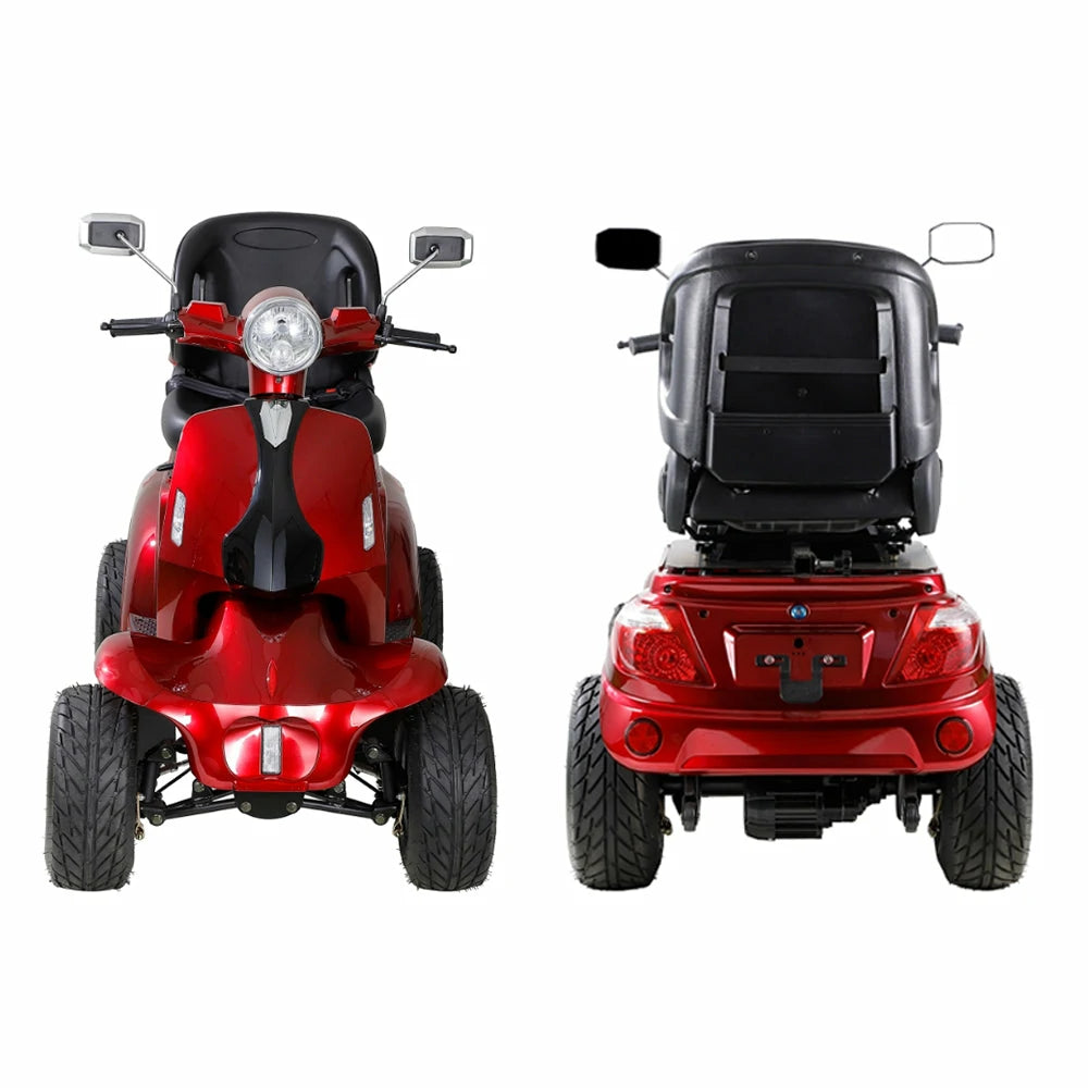 Jemeela AFDD Adjustable Electric Mobility Scooter, 1000W 60V 20Ah