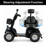 Jemeela DJD2D Foldable Electric Mobility Scooter, 1000W 60V 20Ah