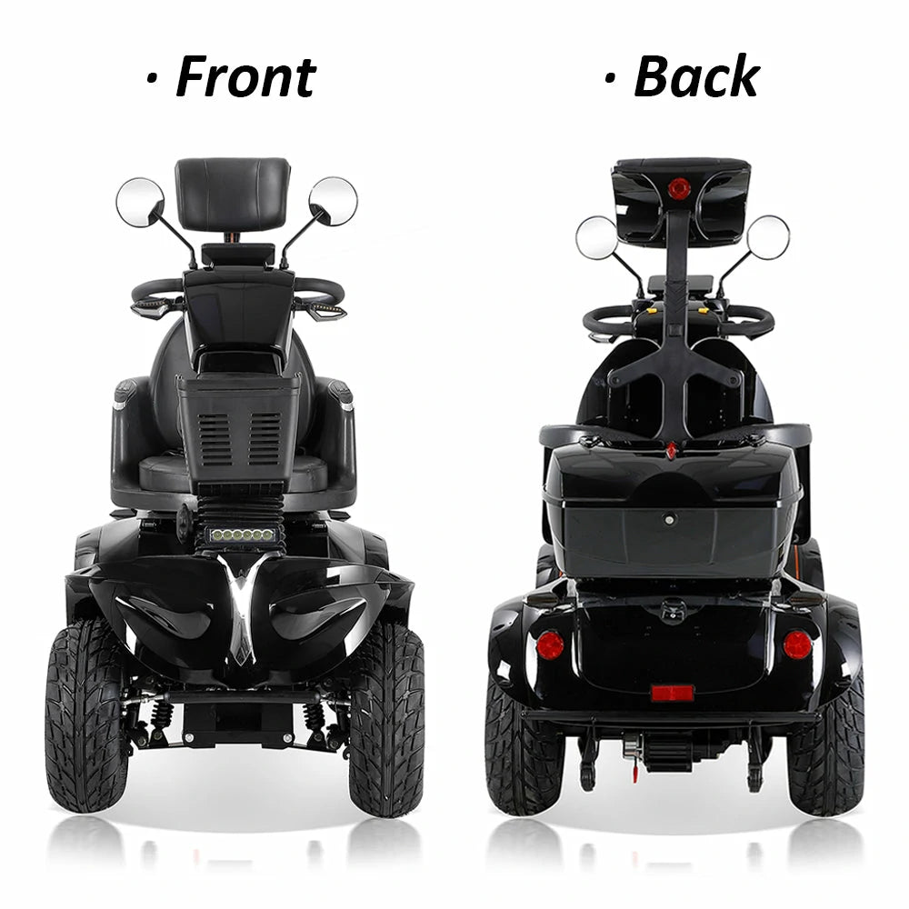 Jemeela DJD2D Foldable Electric Mobility Scooter, 1000W 60V 20Ah