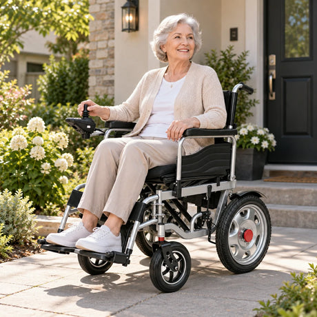 Jemeela MW1103 Electric Wheelchair for Senior, 500W, 16-Inch Tyres