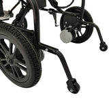 Jemeela WD601 Foldable Electric Wheelchair for Senior, 6km/h, 24V12Ah