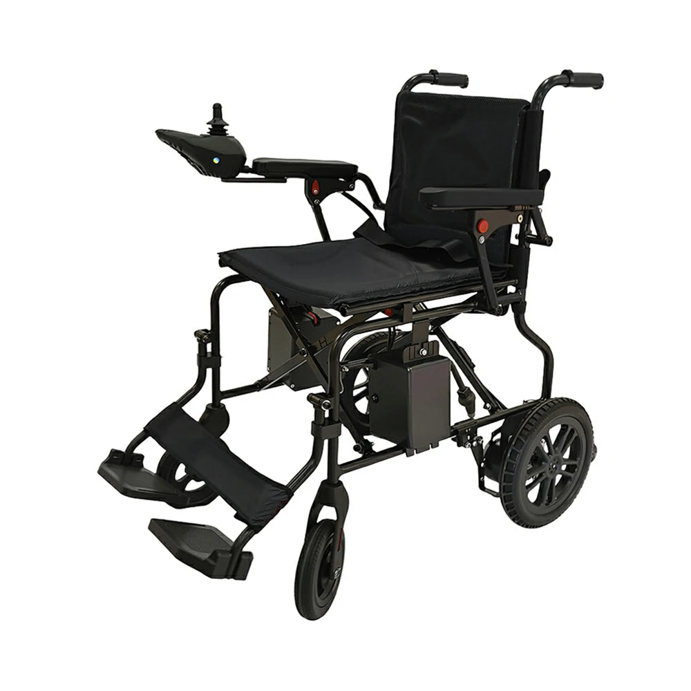 Jemeela WD601 Foldable Electric Wheelchair for Senior, 6km/h, 24V12Ah