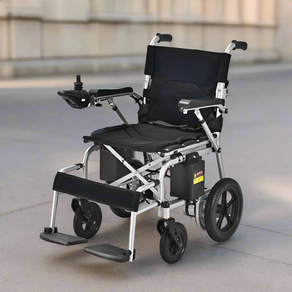 Jemeela 6013A Foldable and Portable Electric Wheelchair, 1–6 km/h