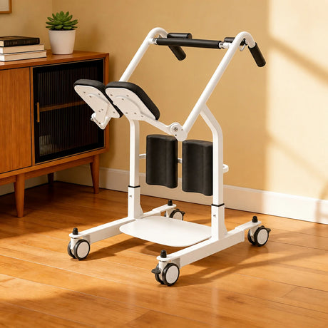 Jemeela HD006 Transfer Stand-up Wheelchair, Steel, 135kg Capacity