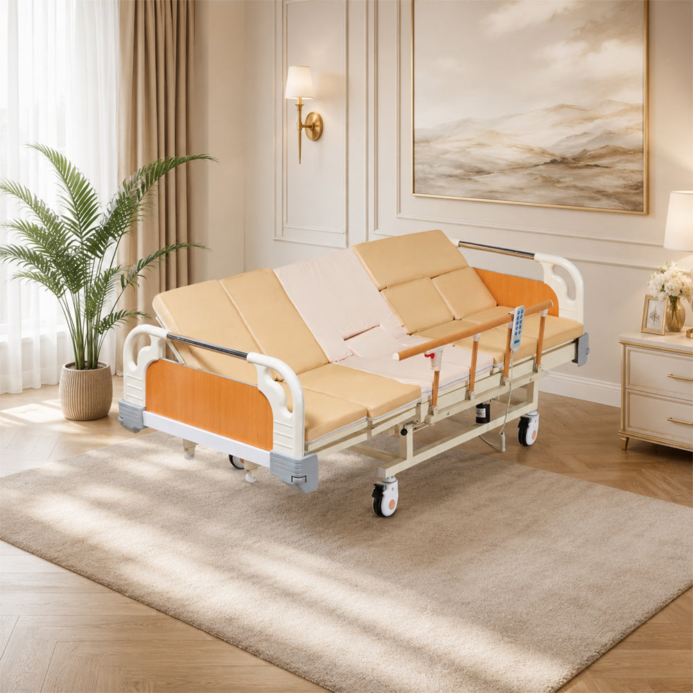 Jemeela Adjustable Electric Bed for Senior with Nursing Mattress
