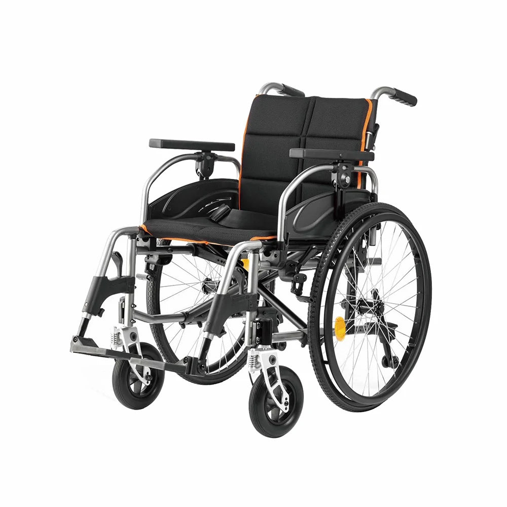 PINNACLE Ultraroll Pro Adjustable Wheelchair, Self-Propelling
