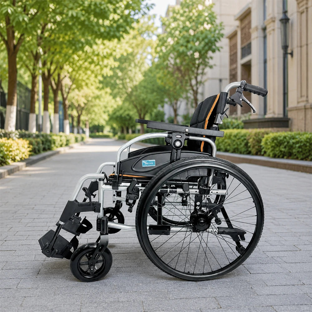 PINNACLE Ultraroll Pro Adjustable Wheelchair, Self-Propelling
