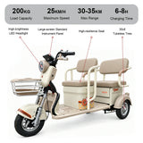 Jemeela C6 Electric Mobility Scooter, Max Range 35km, 800W 60V 20Ah