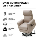 Jemeela JKY9167 Lift Recliner Chair with OKIN Motor, Max Load 155 kg
