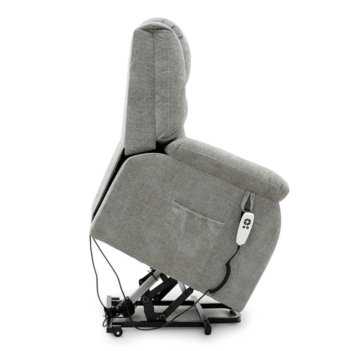 Jemeela jky9205 Electric Lift Recliner, Max Load 135 kg, Fabric, Gray