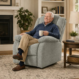 Jemeela jky9205 Electric Lift Recliner, Max Load 135 kg, Fabric, Gray