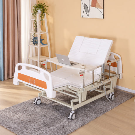 Jemeela Electric Nursing Bed with Latex Mattress for Home Care