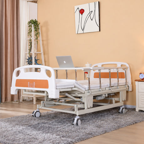 Jemeela Electric Nursing Bed with Latex Mattress for Home Care