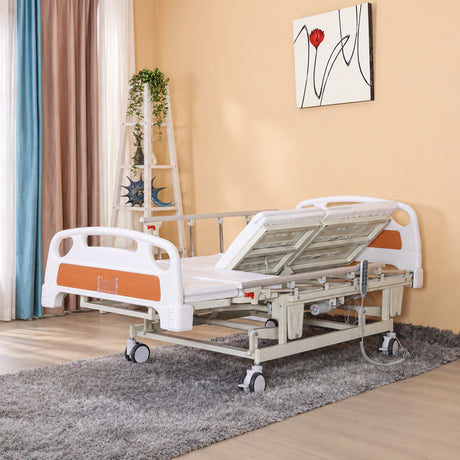Jemeela Electric Nursing Bed with Latex Mattress for Home Care