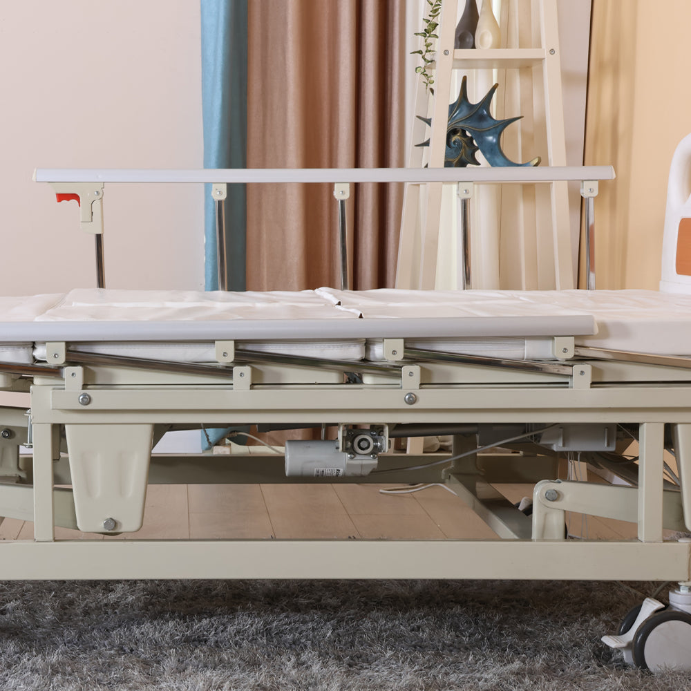 Jemeela Electric Nursing Bed with Latex Mattress for Home Care